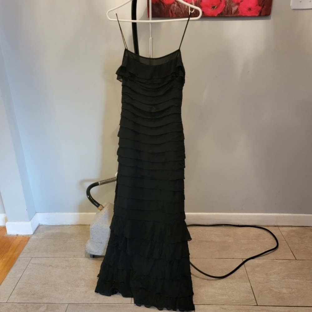 Vintage y2k Gilar Silk spaghetti strap dress